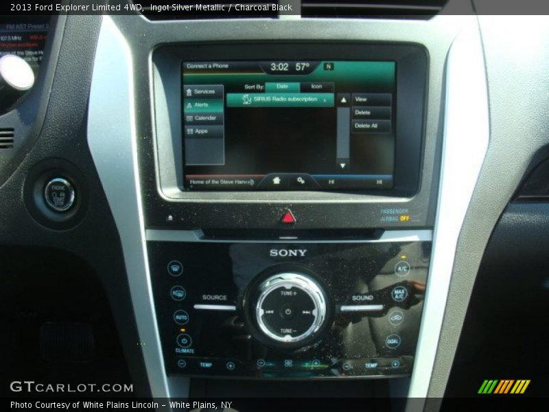 Ingot Silver Metallic / Charcoal Black 2013 Ford Explorer Limited 4WD