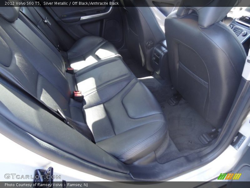 Silver Metallic / Off Black/Anthracite Black 2012 Volvo S60 T5