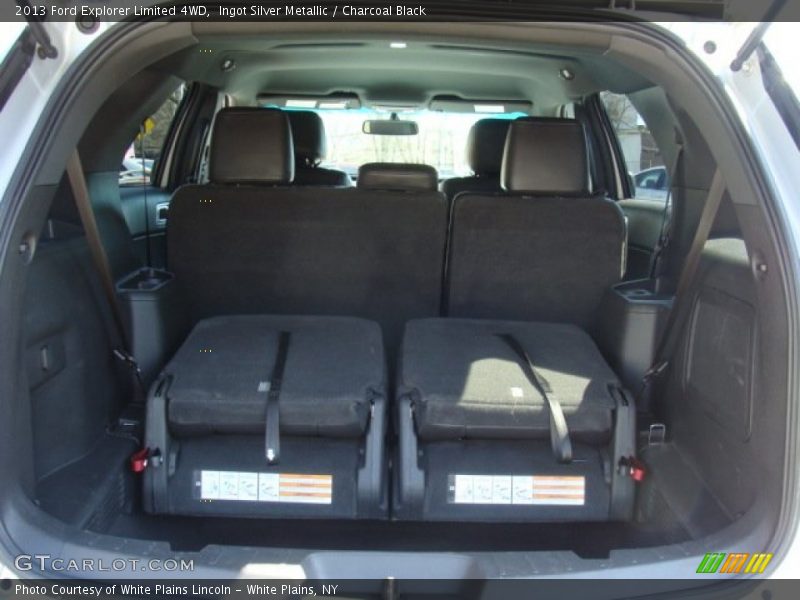 Ingot Silver Metallic / Charcoal Black 2013 Ford Explorer Limited 4WD