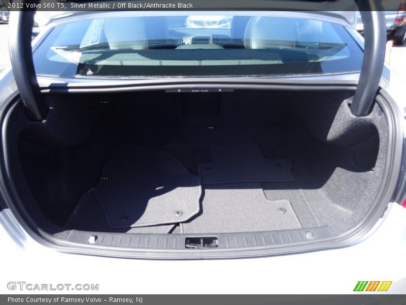 Silver Metallic / Off Black/Anthracite Black 2012 Volvo S60 T5