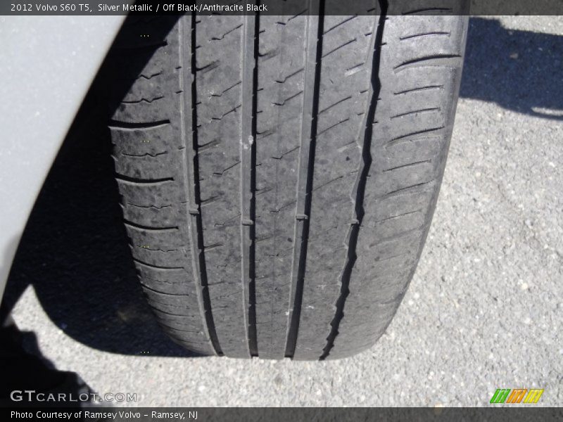 Silver Metallic / Off Black/Anthracite Black 2012 Volvo S60 T5