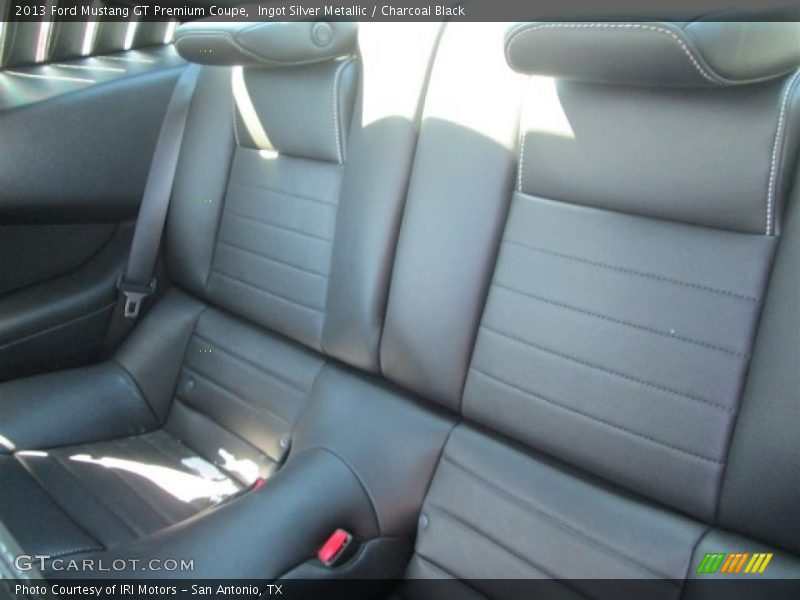 Ingot Silver Metallic / Charcoal Black 2013 Ford Mustang GT Premium Coupe