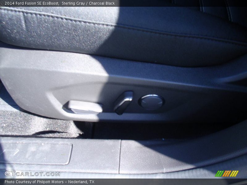 Sterling Gray / Charcoal Black 2014 Ford Fusion SE EcoBoost