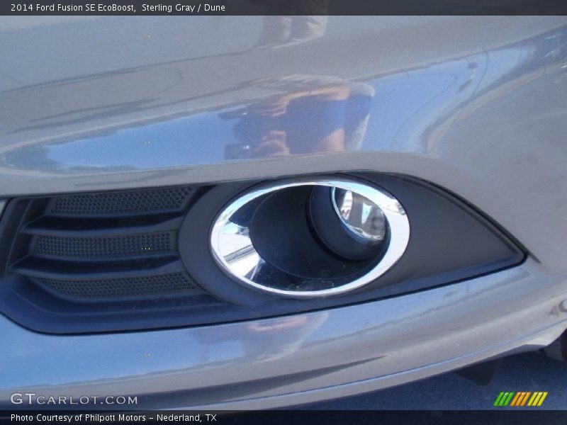 Sterling Gray / Dune 2014 Ford Fusion SE EcoBoost