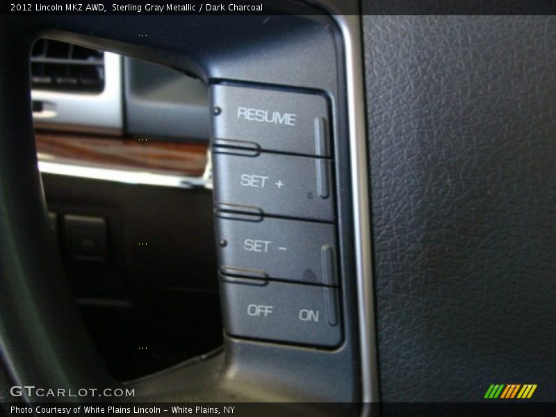 Sterling Gray Metallic / Dark Charcoal 2012 Lincoln MKZ AWD