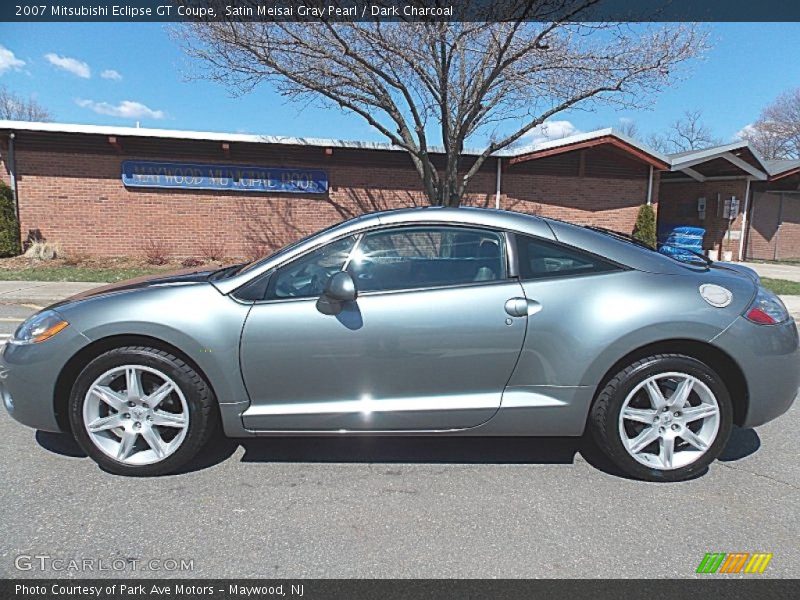 Satin Meisai Gray Pearl / Dark Charcoal 2007 Mitsubishi Eclipse GT Coupe