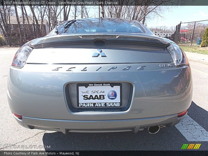 Satin Meisai Gray Pearl / Dark Charcoal 2007 Mitsubishi Eclipse GT Coupe