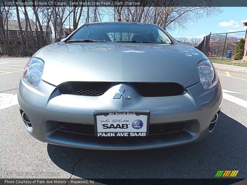 Satin Meisai Gray Pearl / Dark Charcoal 2007 Mitsubishi Eclipse GT Coupe