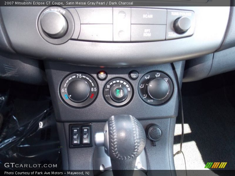 Satin Meisai Gray Pearl / Dark Charcoal 2007 Mitsubishi Eclipse GT Coupe