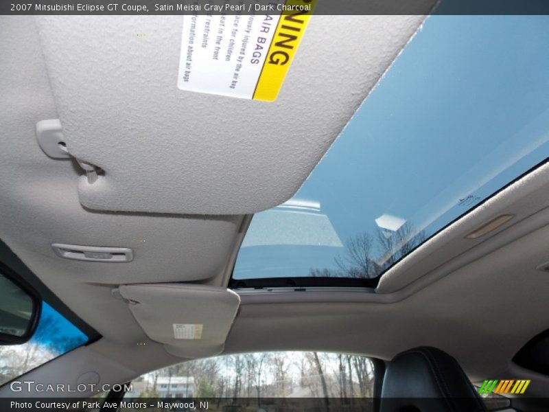Satin Meisai Gray Pearl / Dark Charcoal 2007 Mitsubishi Eclipse GT Coupe