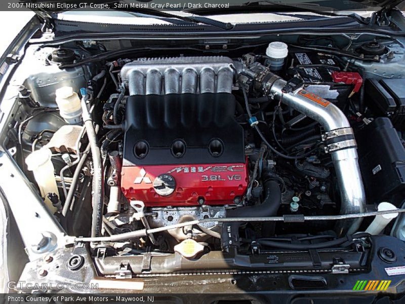 Satin Meisai Gray Pearl / Dark Charcoal 2007 Mitsubishi Eclipse GT Coupe