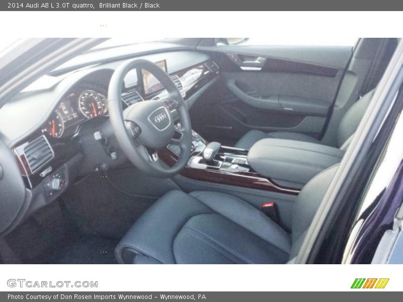 Brilliant Black / Black 2014 Audi A8 L 3.0T quattro