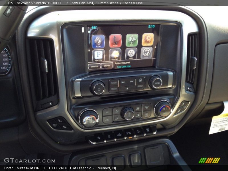 Controls of 2015 Silverado 3500HD LTZ Crew Cab 4x4