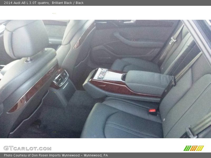 Brilliant Black / Black 2014 Audi A8 L 3.0T quattro