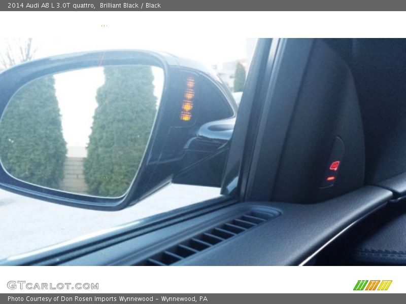 Brilliant Black / Black 2014 Audi A8 L 3.0T quattro