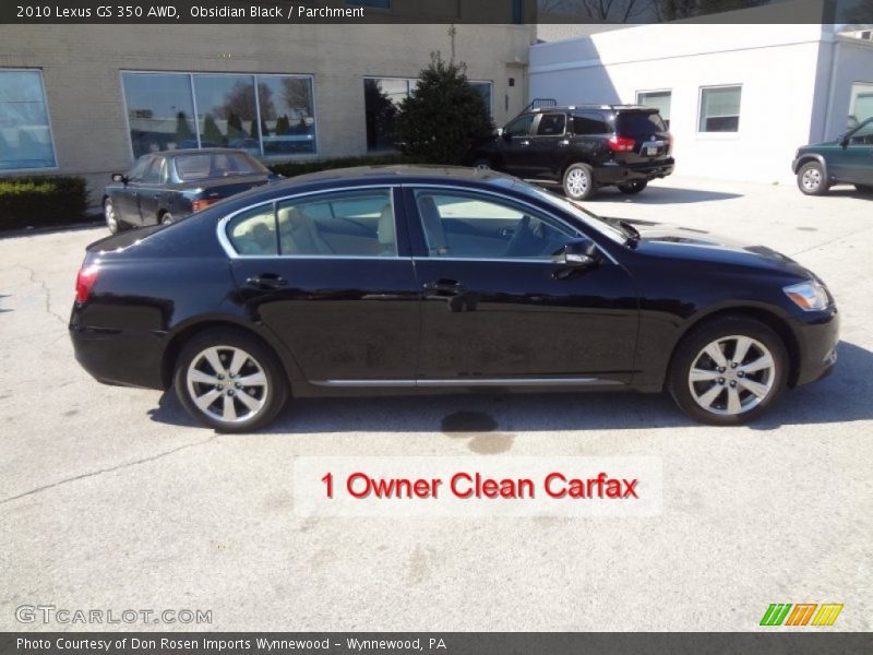 Obsidian Black / Parchment 2010 Lexus GS 350 AWD