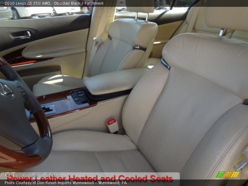 Obsidian Black / Parchment 2010 Lexus GS 350 AWD