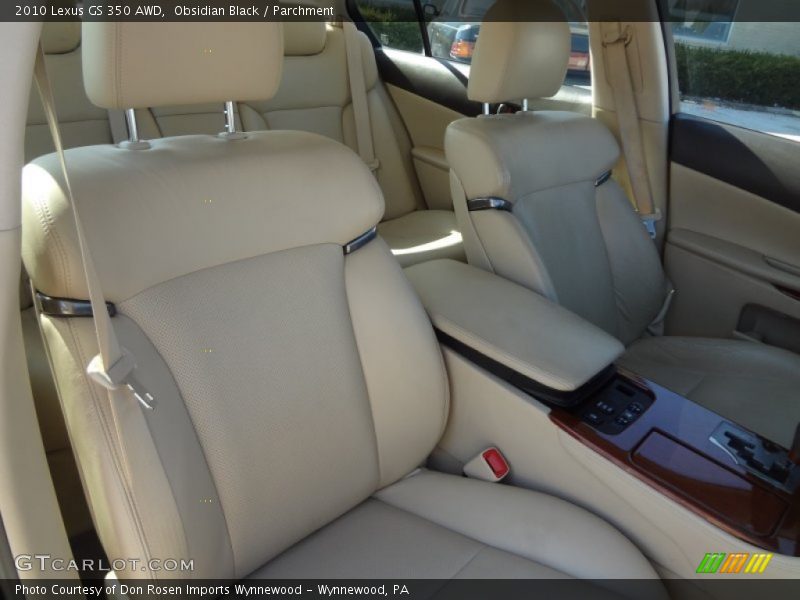Obsidian Black / Parchment 2010 Lexus GS 350 AWD