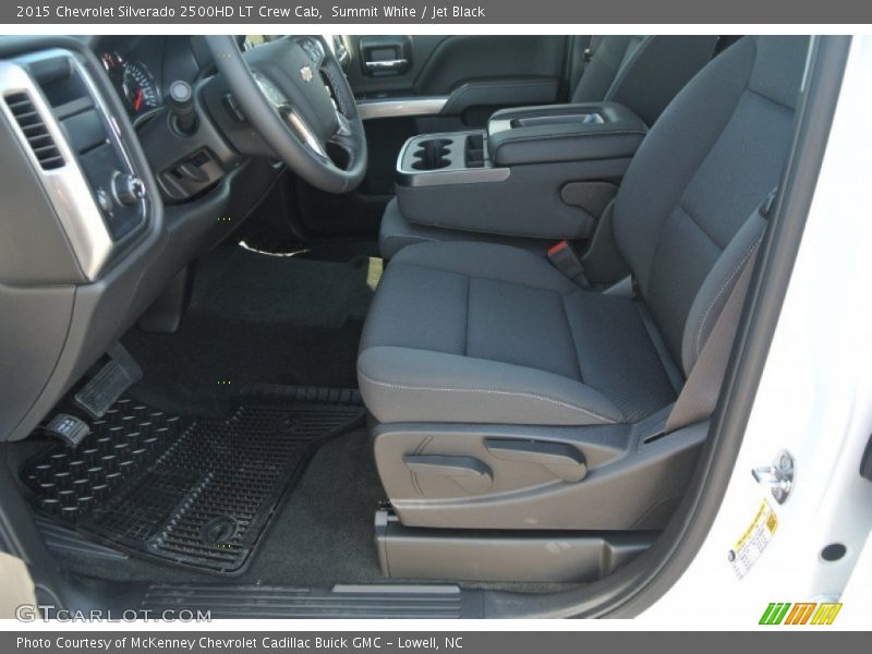 Summit White / Jet Black 2015 Chevrolet Silverado 2500HD LT Crew Cab