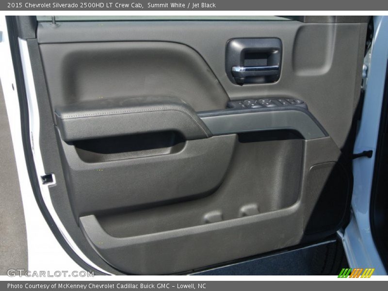 Summit White / Jet Black 2015 Chevrolet Silverado 2500HD LT Crew Cab