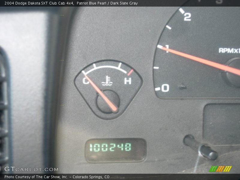 Patriot Blue Pearl / Dark Slate Gray 2004 Dodge Dakota SXT Club Cab 4x4