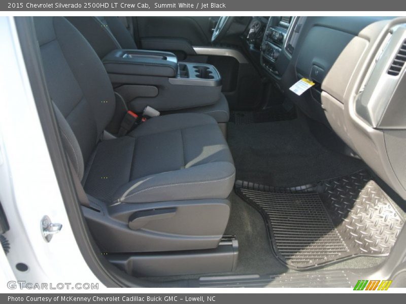 Summit White / Jet Black 2015 Chevrolet Silverado 2500HD LT Crew Cab