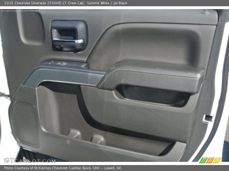 Summit White / Jet Black 2015 Chevrolet Silverado 2500HD LT Crew Cab
