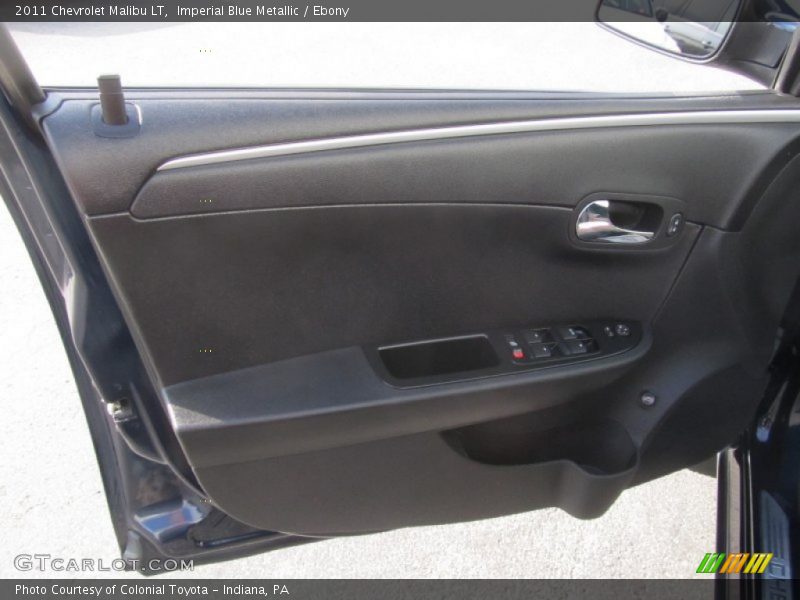 Imperial Blue Metallic / Ebony 2011 Chevrolet Malibu LT