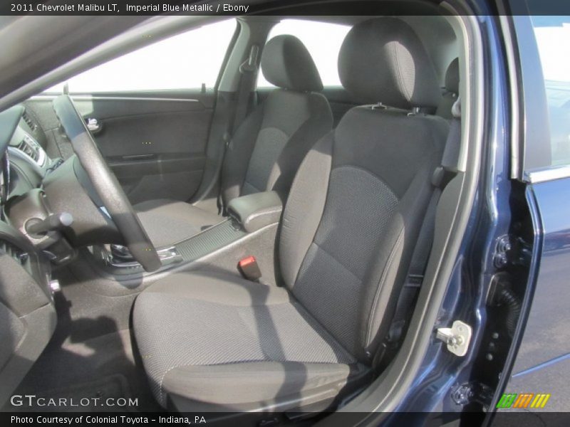 Imperial Blue Metallic / Ebony 2011 Chevrolet Malibu LT