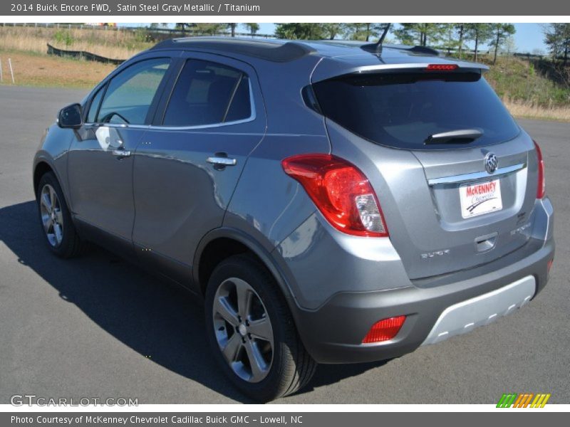 Satin Steel Gray Metallic / Titanium 2014 Buick Encore FWD