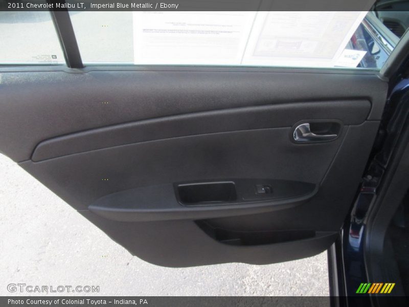 Imperial Blue Metallic / Ebony 2011 Chevrolet Malibu LT