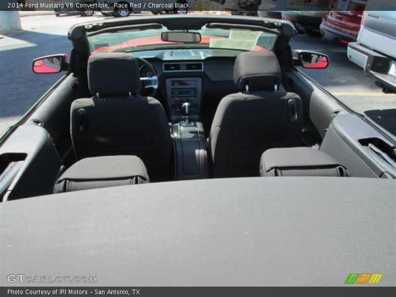 Race Red / Charcoal Black 2014 Ford Mustang V6 Convertible