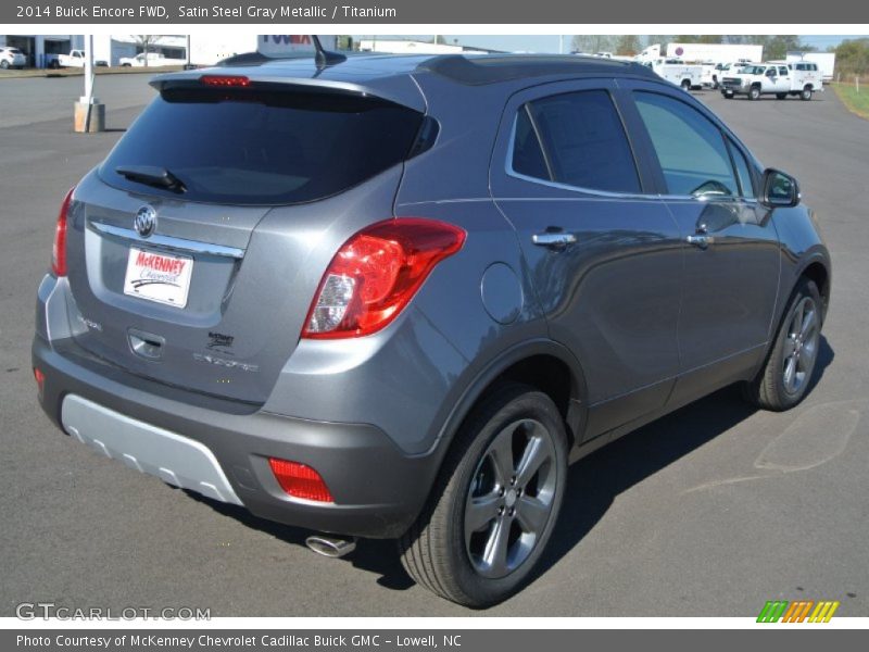 Satin Steel Gray Metallic / Titanium 2014 Buick Encore FWD