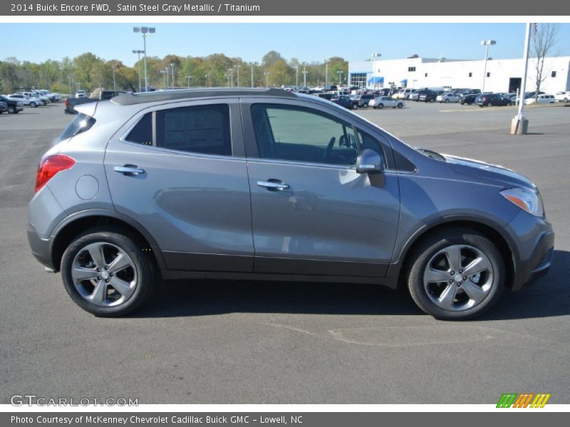 Satin Steel Gray Metallic / Titanium 2014 Buick Encore FWD