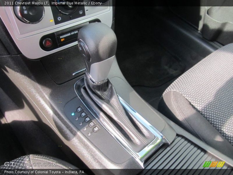 Imperial Blue Metallic / Ebony 2011 Chevrolet Malibu LT