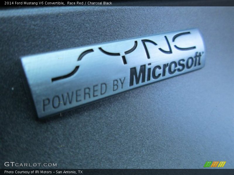 Race Red / Charcoal Black 2014 Ford Mustang V6 Convertible