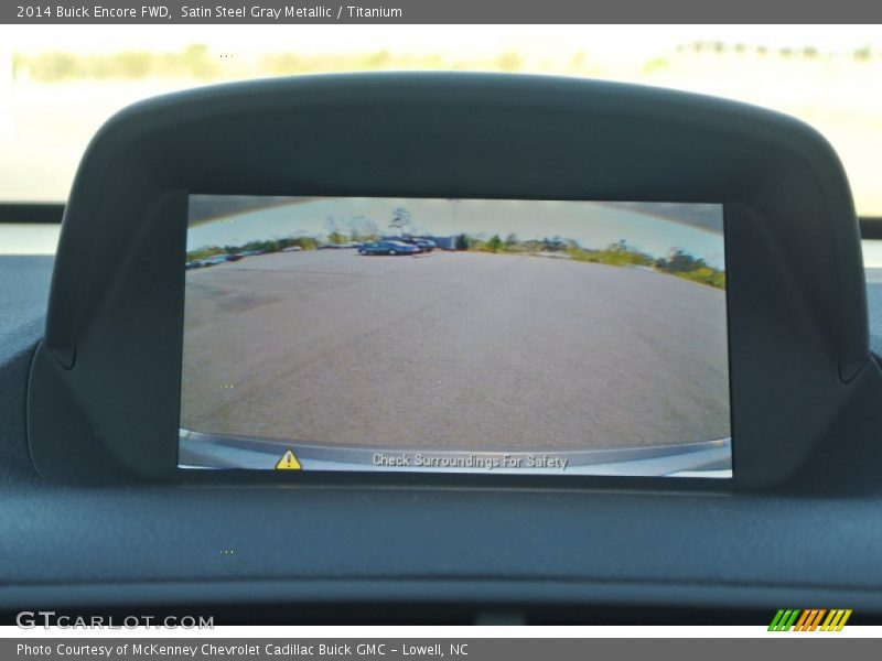 Satin Steel Gray Metallic / Titanium 2014 Buick Encore FWD