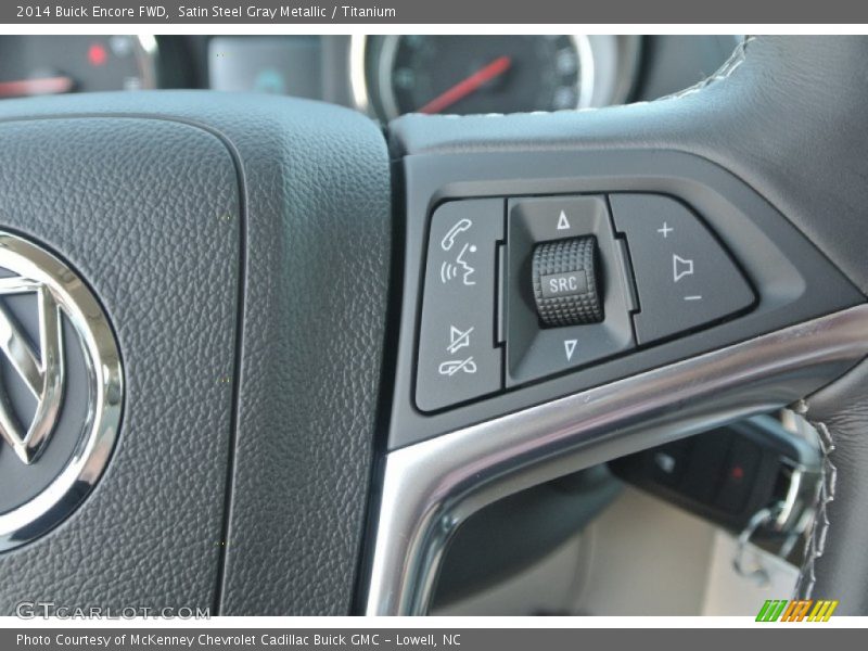 Satin Steel Gray Metallic / Titanium 2014 Buick Encore FWD