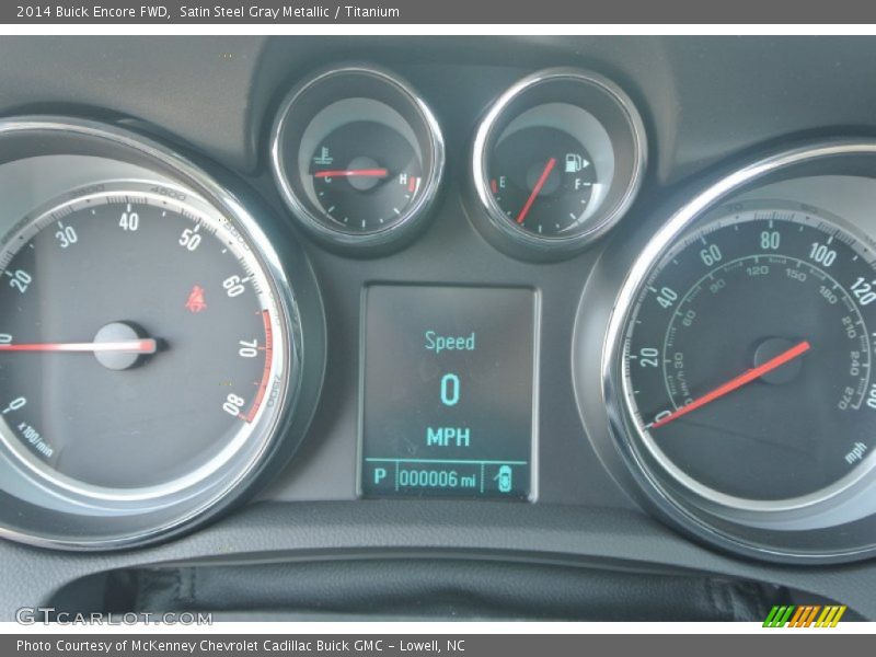 Satin Steel Gray Metallic / Titanium 2014 Buick Encore FWD