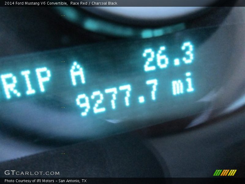 Race Red / Charcoal Black 2014 Ford Mustang V6 Convertible