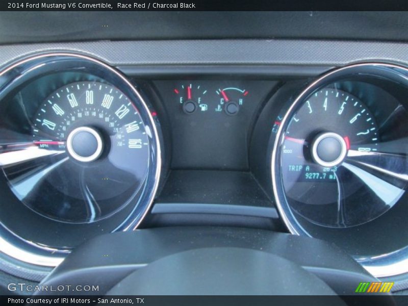 Race Red / Charcoal Black 2014 Ford Mustang V6 Convertible
