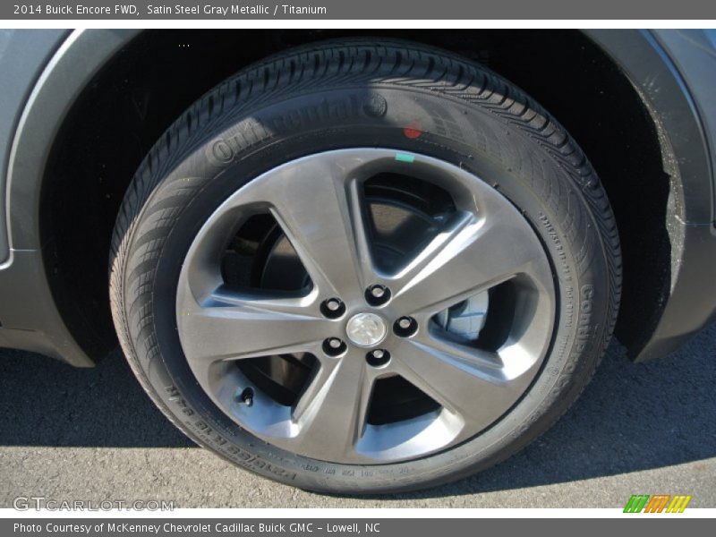 Satin Steel Gray Metallic / Titanium 2014 Buick Encore FWD