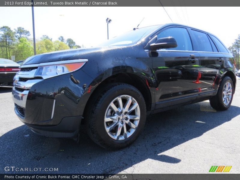 Tuxedo Black Metallic / Charcoal Black 2013 Ford Edge Limited