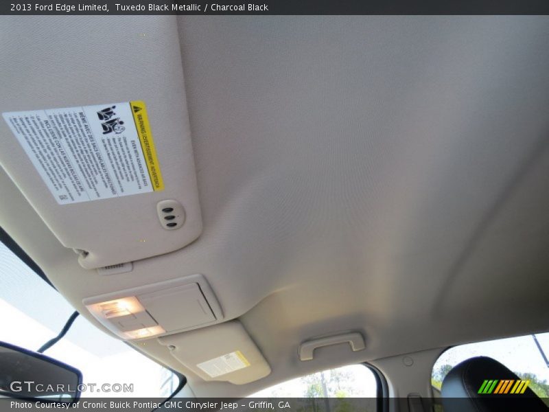 Tuxedo Black Metallic / Charcoal Black 2013 Ford Edge Limited