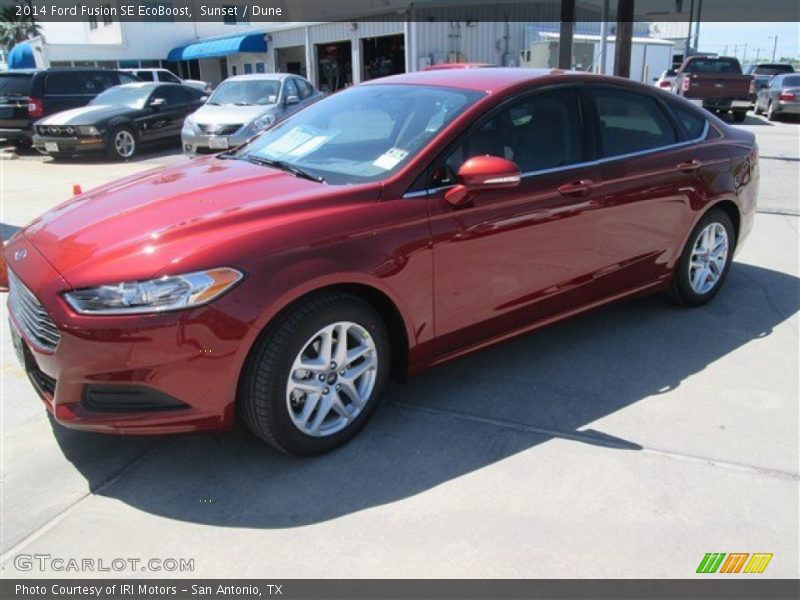 Sunset / Dune 2014 Ford Fusion SE EcoBoost