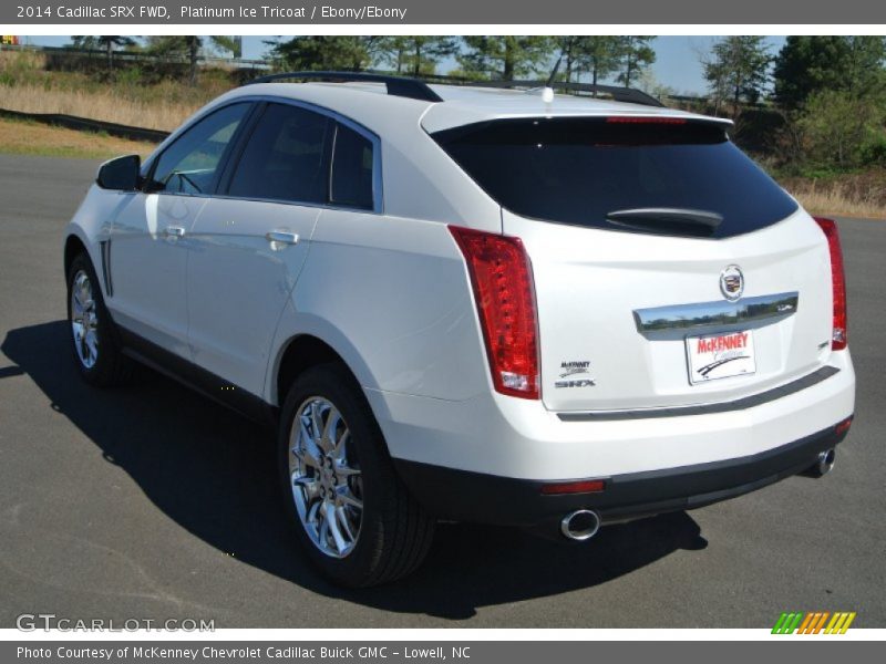 Platinum Ice Tricoat / Ebony/Ebony 2014 Cadillac SRX FWD