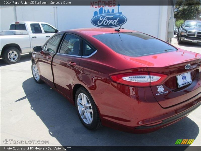 Sunset / Dune 2014 Ford Fusion SE EcoBoost