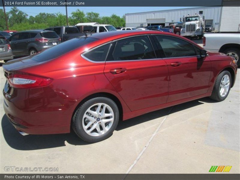 Sunset / Dune 2014 Ford Fusion SE EcoBoost