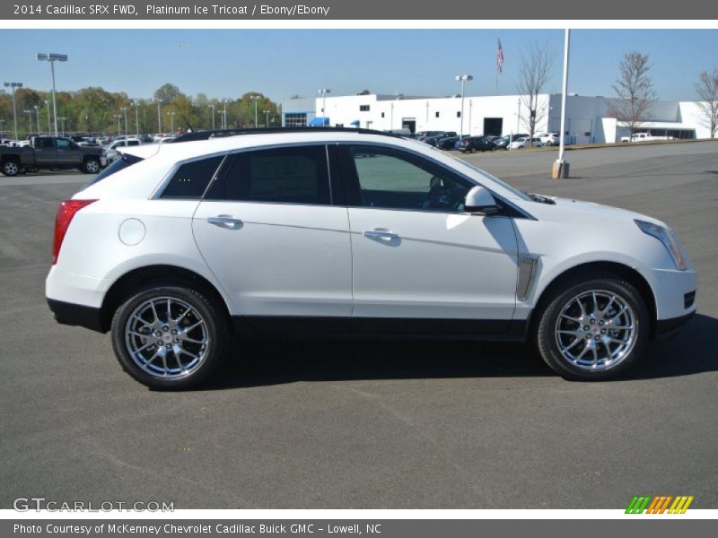 Platinum Ice Tricoat / Ebony/Ebony 2014 Cadillac SRX FWD
