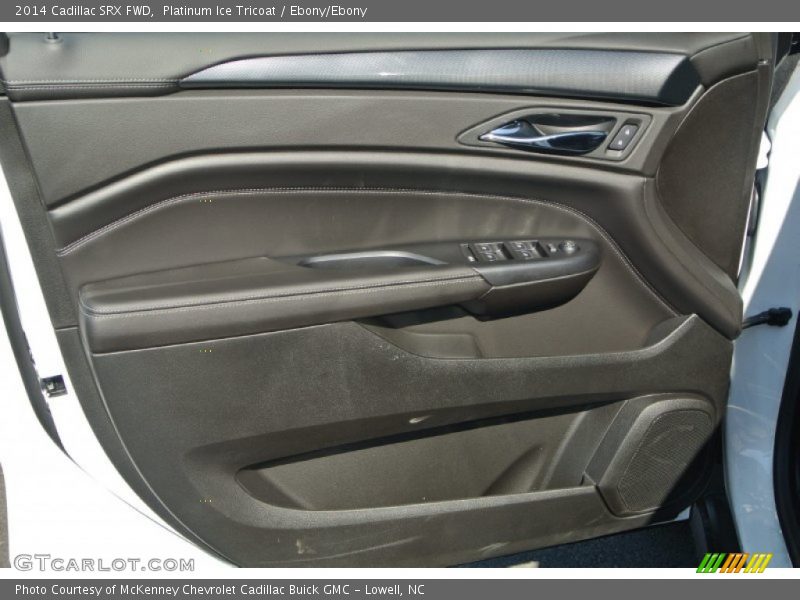 Platinum Ice Tricoat / Ebony/Ebony 2014 Cadillac SRX FWD